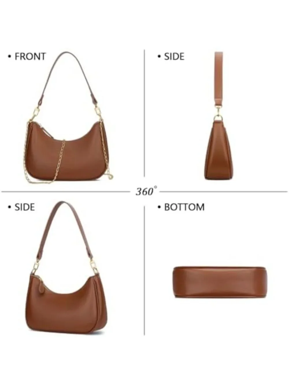 Cute Hobo Shoulder Bag for Women | Stylish Underarm Purse & Handbag